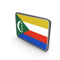 Flag Of Comoro Islands Icon PNG & PSD Images