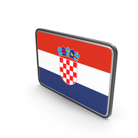 Flag Of Croatia Icon PNG & PSD Images