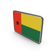 Flag Of Guinea Bissau Icon PNG & PSD Images