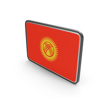 Flag of Kyrgyzstan Icon PNG & PSD Images