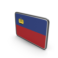 Flag Of Liechtenstein Icon PNG & PSD Images