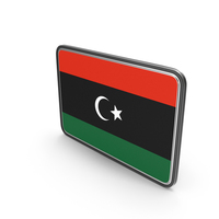 Flag of Libya Icon PNG & PSD Images