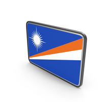 Flag of Marshall Islands Icon PNG & PSD Images