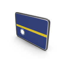 Flag Of Nauru Icon PNG & PSD Images