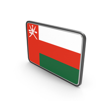 Flag Of Oman Icon PNG & PSD Images