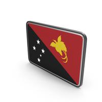 Flag of Papua New Guinea Icon PNG & PSD Images