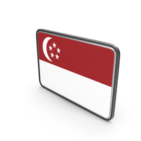 Flag Of Singapore Icon PNG & PSD Images