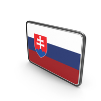 Flag Of Slovakia Icon PNG & PSD Images