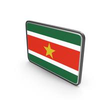 Flag Of Suriname Icon PNG & PSD Images
