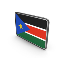 Flag Of South Sudan Icon PNG & PSD Images