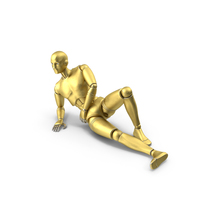 Gold Robot Man PNG & PSD Images