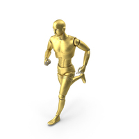 Gold Robot Man PNG & PSD Images