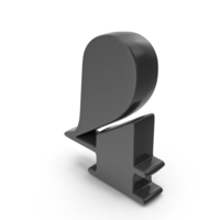 Number Design 4 Black PNG & PSD Images