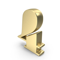 Number Design 4 Gold PNG & PSD Images