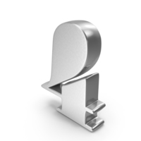 Silver Designer Number 4 PNG & PSD Images