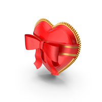 Heart And Ribbon PNG & PSD Images
