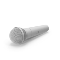 Monochrome Microphone PNG & PSD Images
