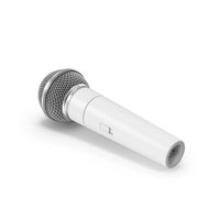 Microphone White PNG & PSD Images