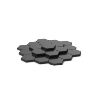 Octagon Panels Black PNG & PSD Images
