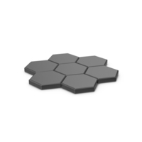 Black Octagon Panels PNG & PSD Images
