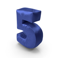 Silk Number 5 Sign PNG & PSD Images