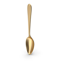 Gold Spoon PNG & PSD Images