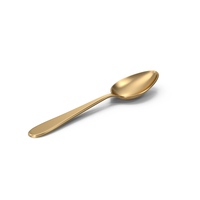 Gold Spoon PNG & PSD Images