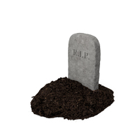 Grave Tombstone With Soil PNG & PSD Images