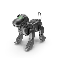 Black Sony Aibo Dog PNG & PSD Images