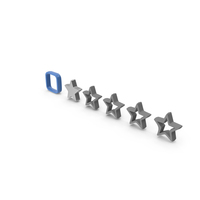 Customer One Star Rating Silver PNG & PSD Images