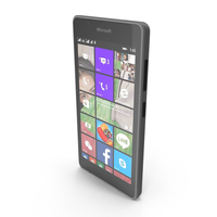 Microsoft Lumia 540 Black PNG & PSD Images