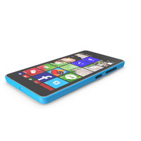 Microsoft Lumia 540 Blue PNG & PSD Images