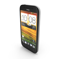 White HTC One SV Smartphone PNG & PSD Images