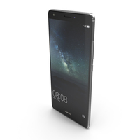 Huawei Mate S Gray/White Smartphone 2015 PNG & PSD Images
