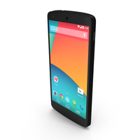 LG Google Nexus 5 Black Smartphone PNG & PSD Images