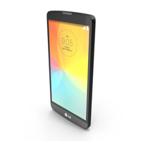 LG L80+ Bello Black And White Smartphone PNG & PSD Images