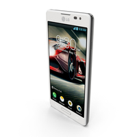 LG Optimus F7 Black and White PNG & PSD Images