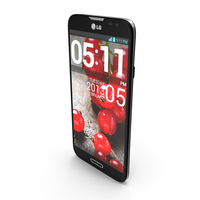 LG Optimus G Pro E985 Smartphone Black PNG & PSD Images