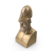 Pericles Bronze Bust PNG & PSD Images