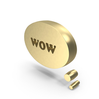 Circular Wow Speech Bubble PNG & PSD Images