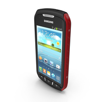 Samsung S7710 Galaxy Xcover 2 Black and Titan Colors PNG & PSD Images