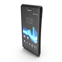 Sony Xperia J Black version PNG & PSD Images