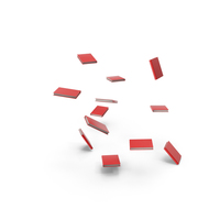 Falling Red Closed Books PNG & PSD Images