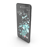 HTC U Ultra Brilliant Black PNG & PSD Images