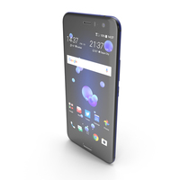 HTC U11 Sapphire Blue PNG & PSD Images
