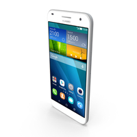 Huawei Ascend G7 White PNG & PSD Images