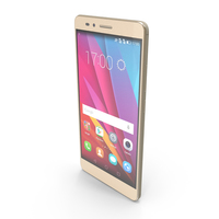 Huawei Honor 5X Gold PNG & PSD Images