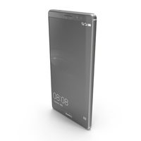 Huawei Mate 8 Space Gray PNG & PSD Images