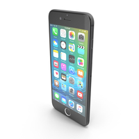 Apple iPhone 7 Jet Black PNG和PSD图像
