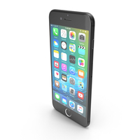Apple iPhone 7 Plus Black PNG & PSD Images